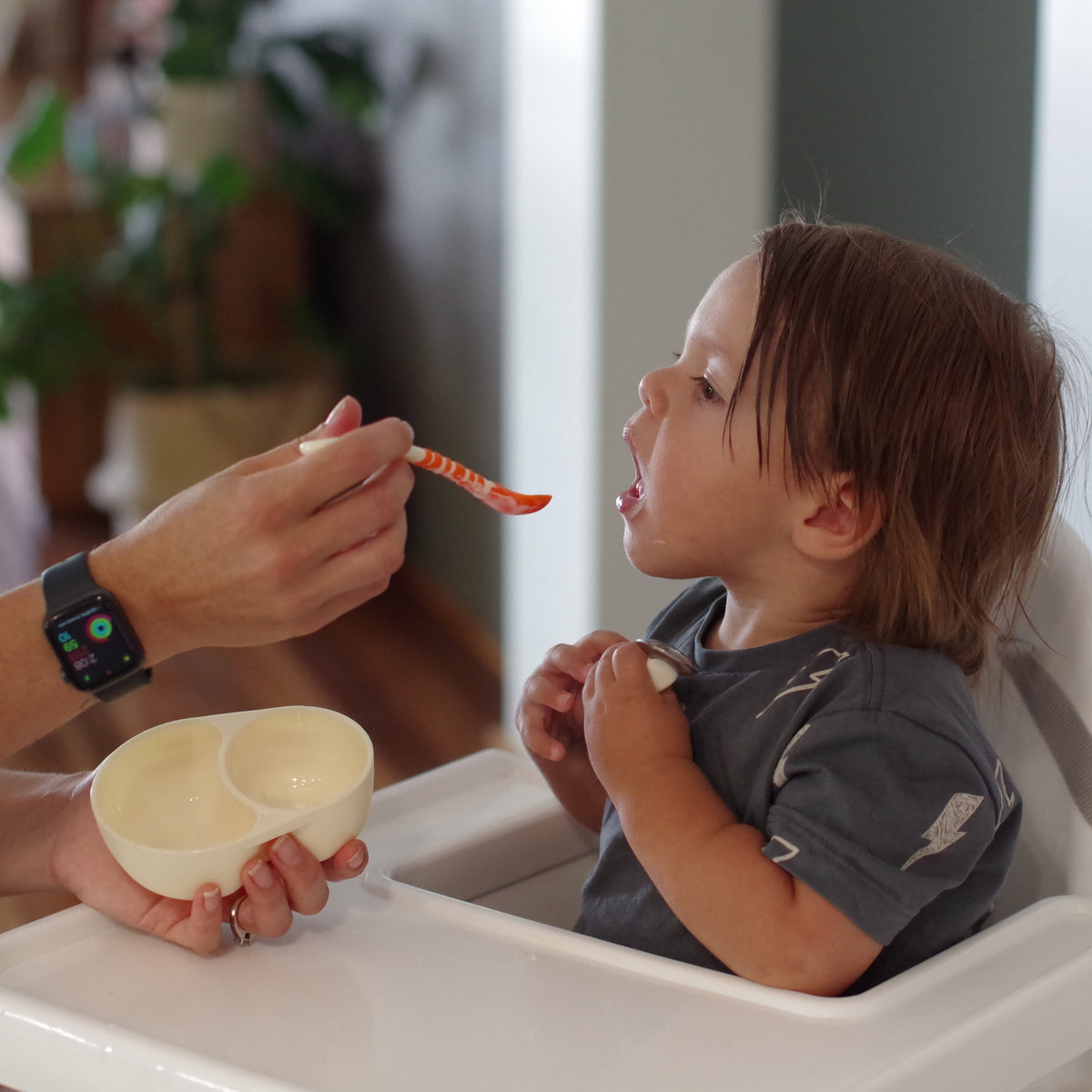 My First Solids Bowl - includes weaning spoon